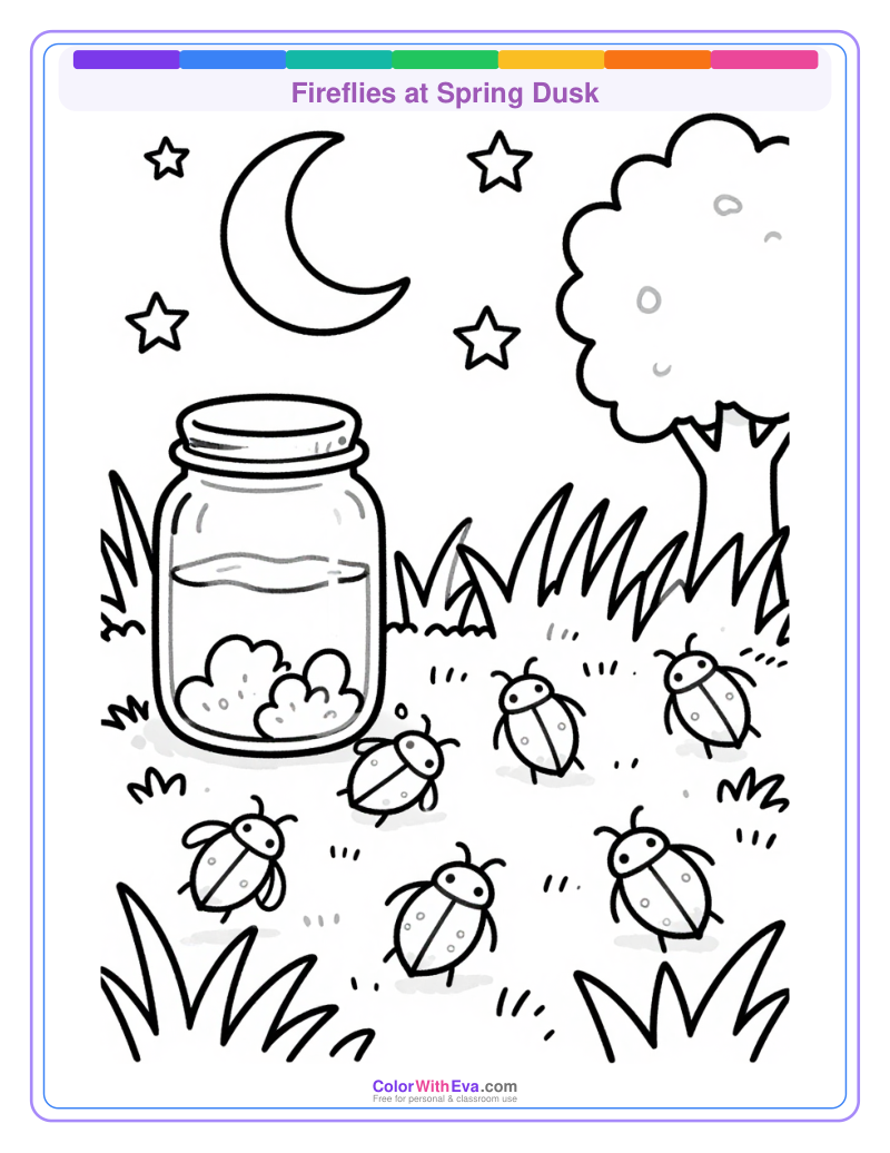 Fireflies at Spring Dusk preview