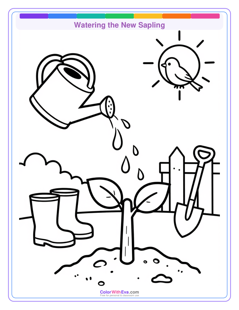 Watering the New Sapling preview