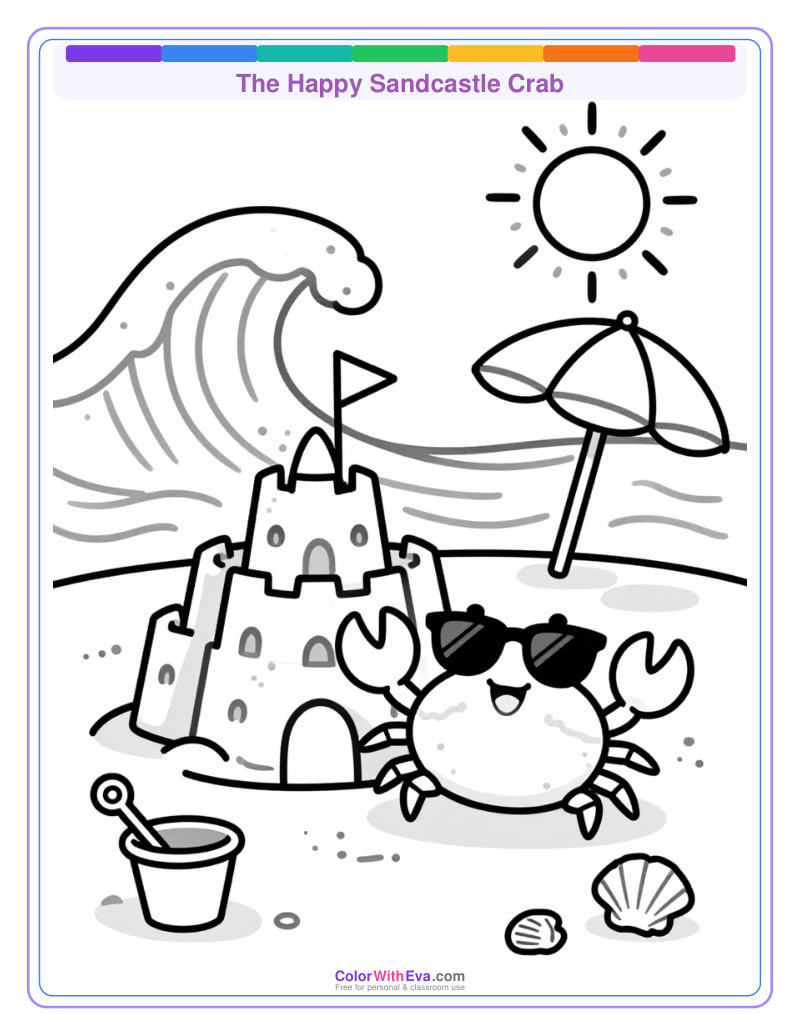 The Happy Sandcastle Crab preview