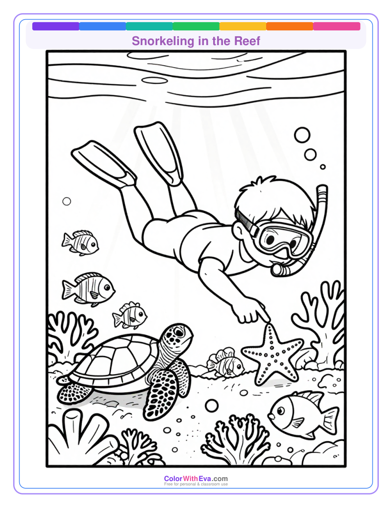 Snorkeling in the Reef preview