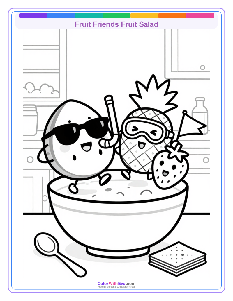 Fruit Friends Fruit Salad thumbnail