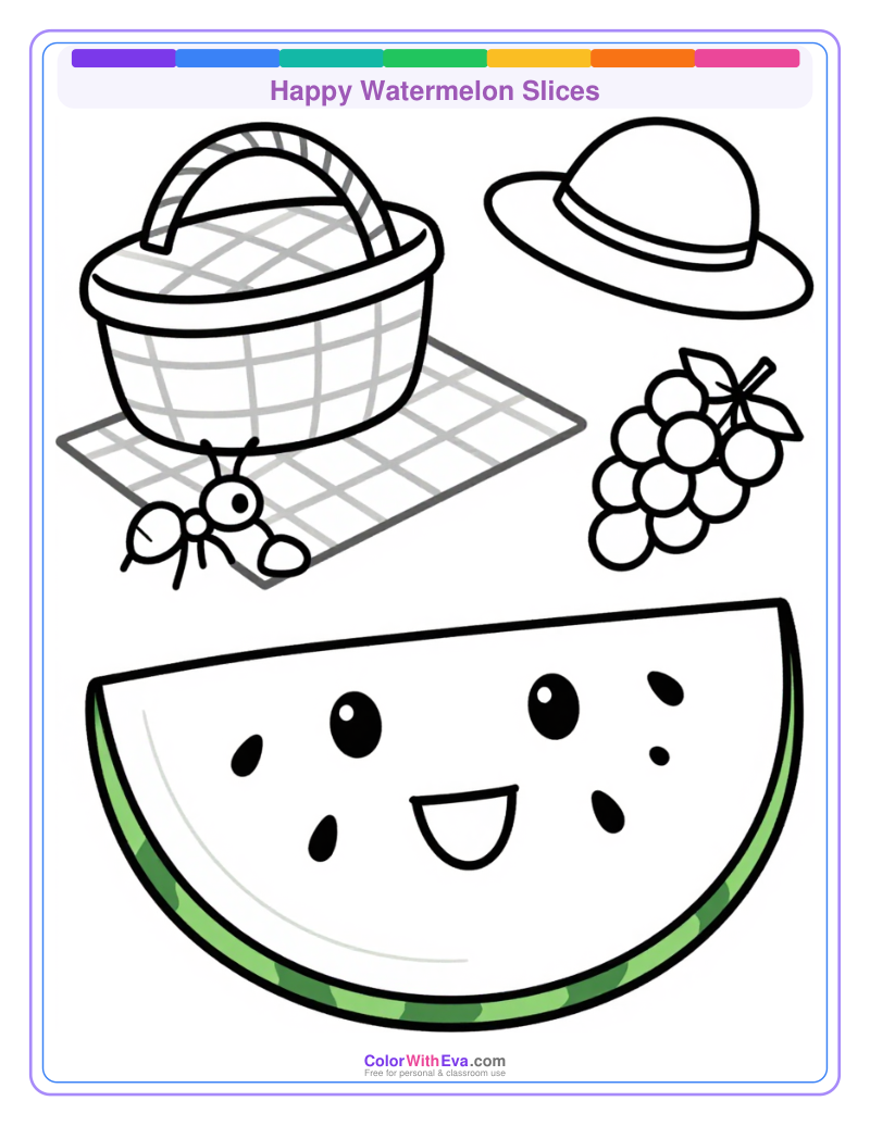 Happy Watermelon Slices preview