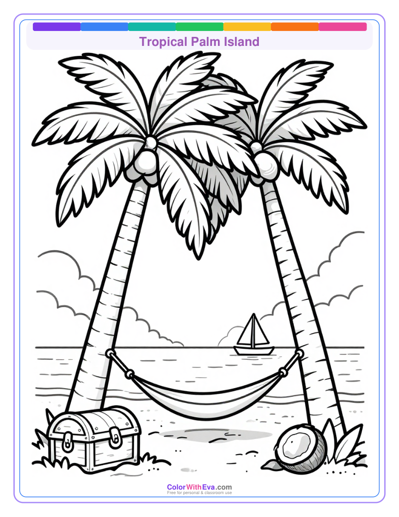 Tropical Palm Island preview