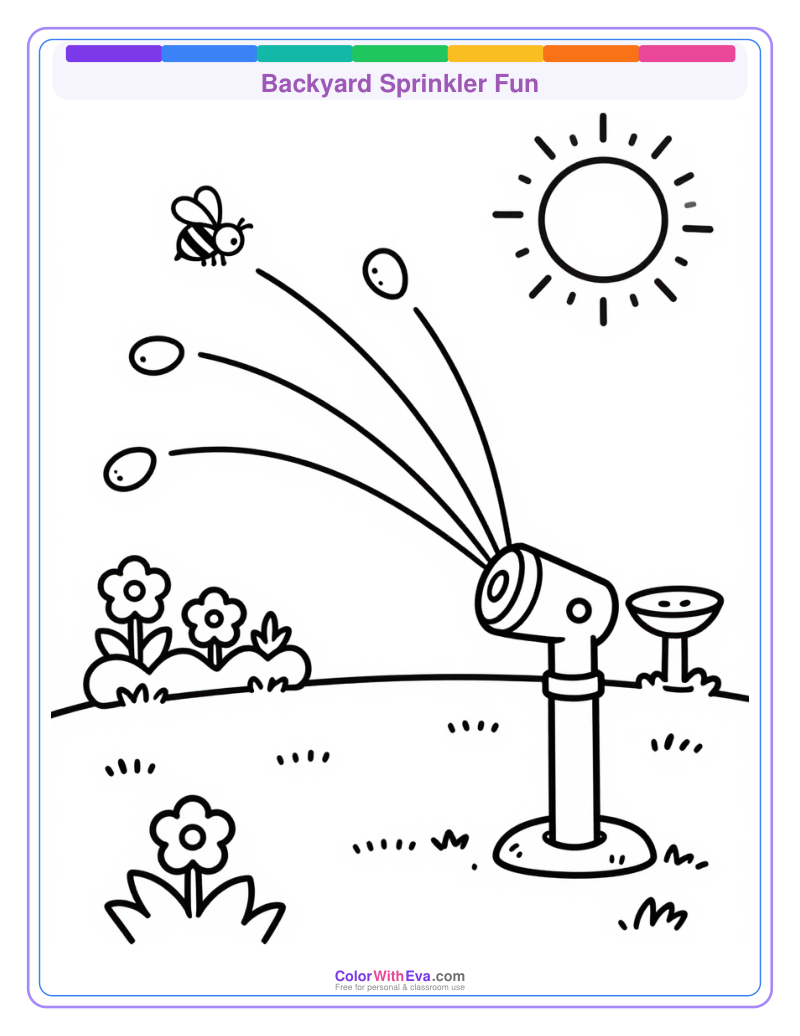 Backyard Sprinkler Fun preview