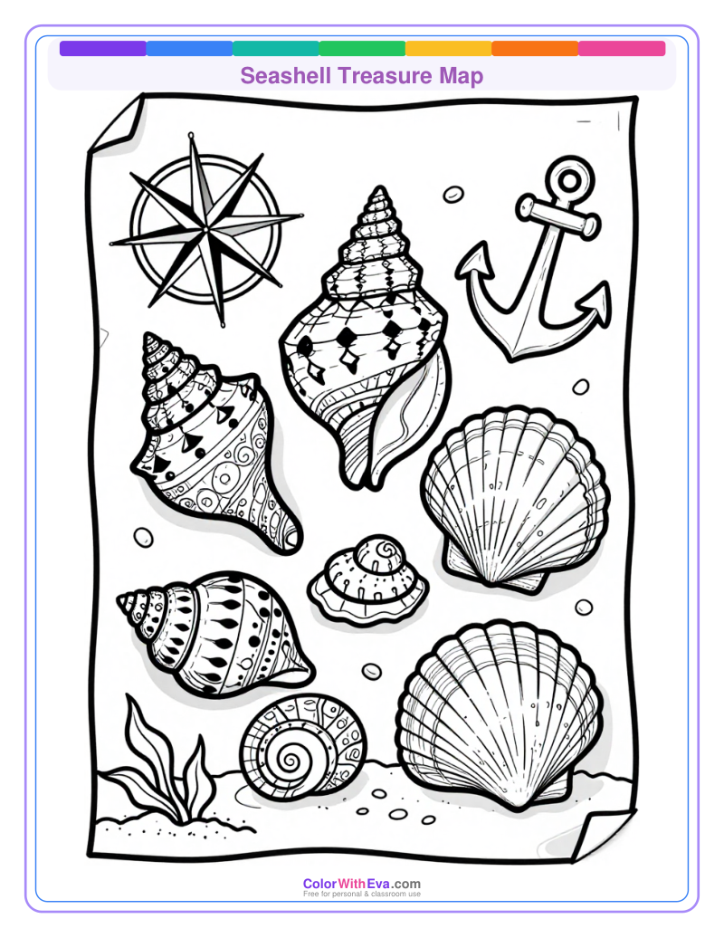Seashell Treasure Map preview