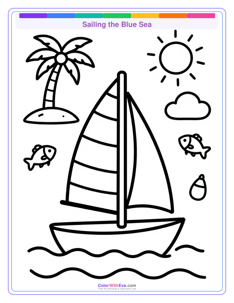 Sailing the Blue Sea preview