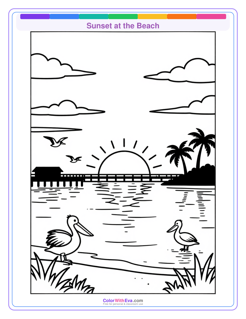 Sunset at the Beach preview