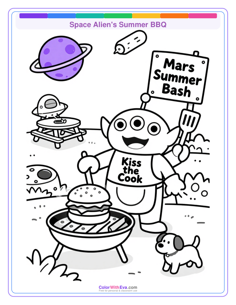 Space Alien's Summer BBQ thumbnail