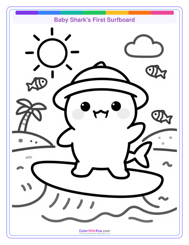 Baby Shark's First Surfboard thumbnail