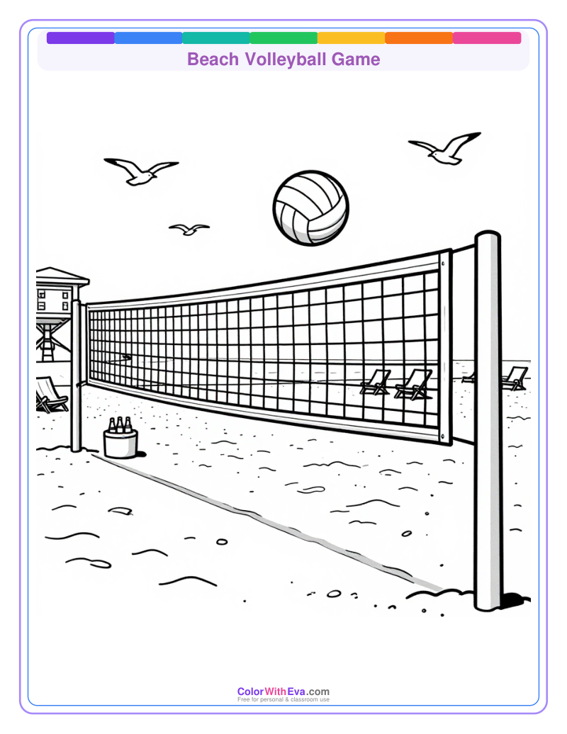 Beach Volleyball Game preview