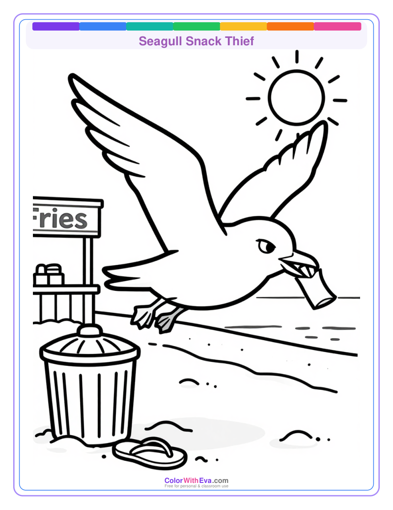 Seagull Snack Thief preview