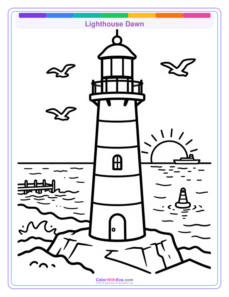 Lighthouse Dawn preview