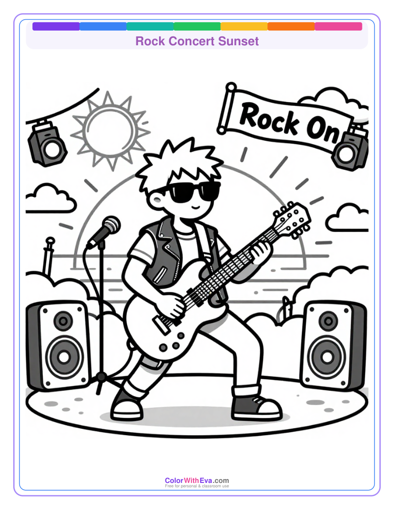 Rock Concert Sunset thumbnail