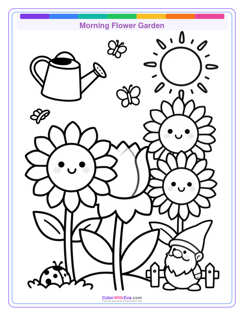 Morning Flower Garden preview