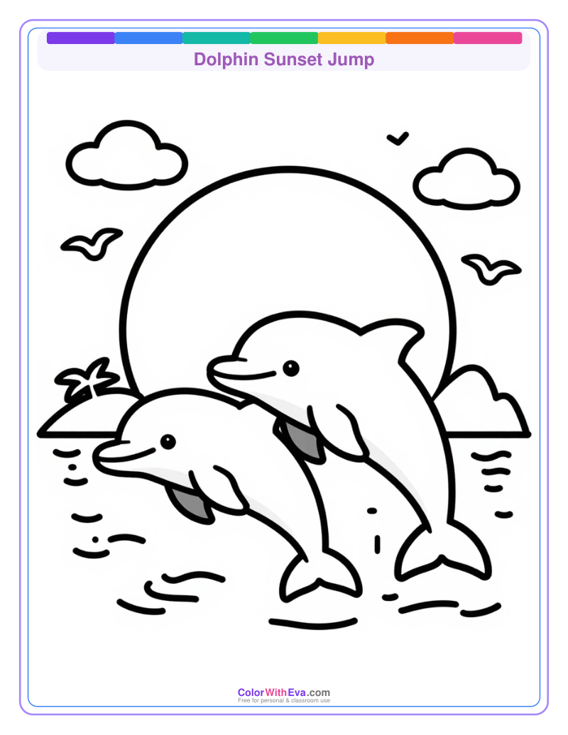Dolphin Sunset Jump preview