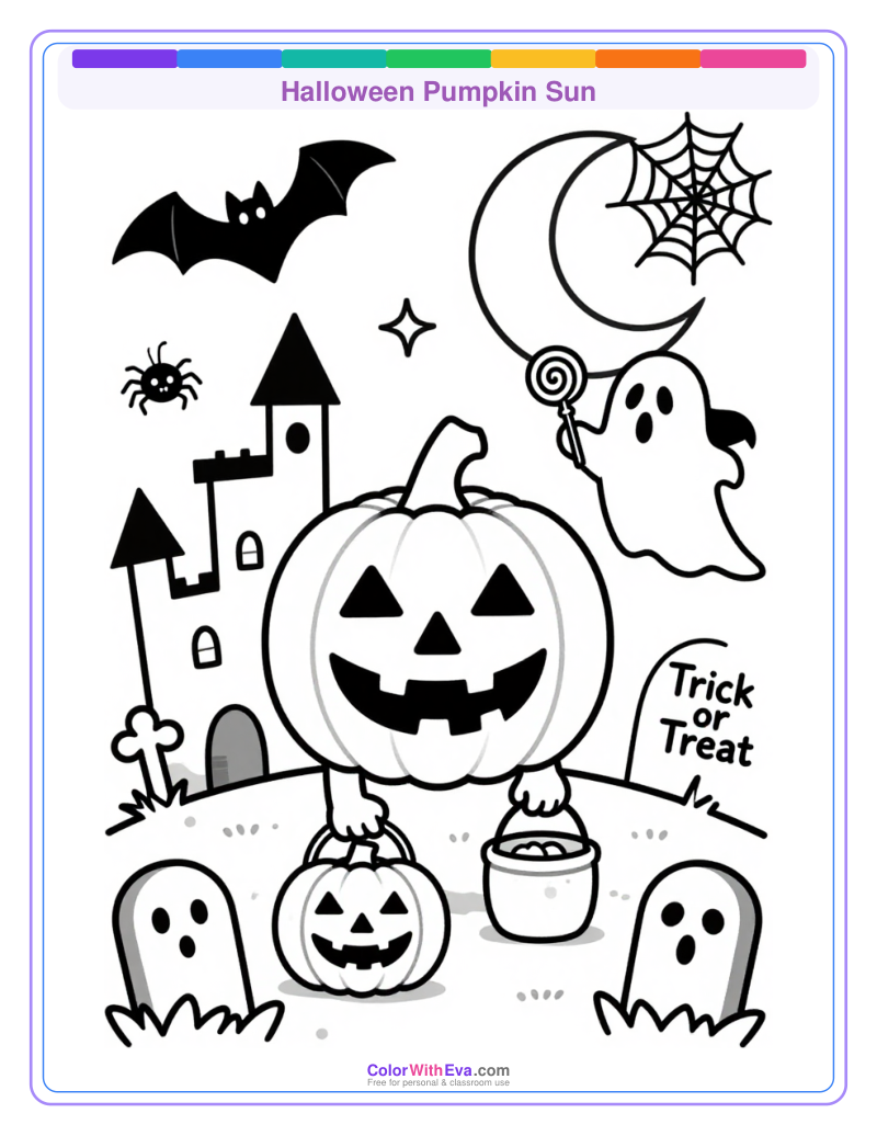 Halloween Pumpkin Sun thumbnail