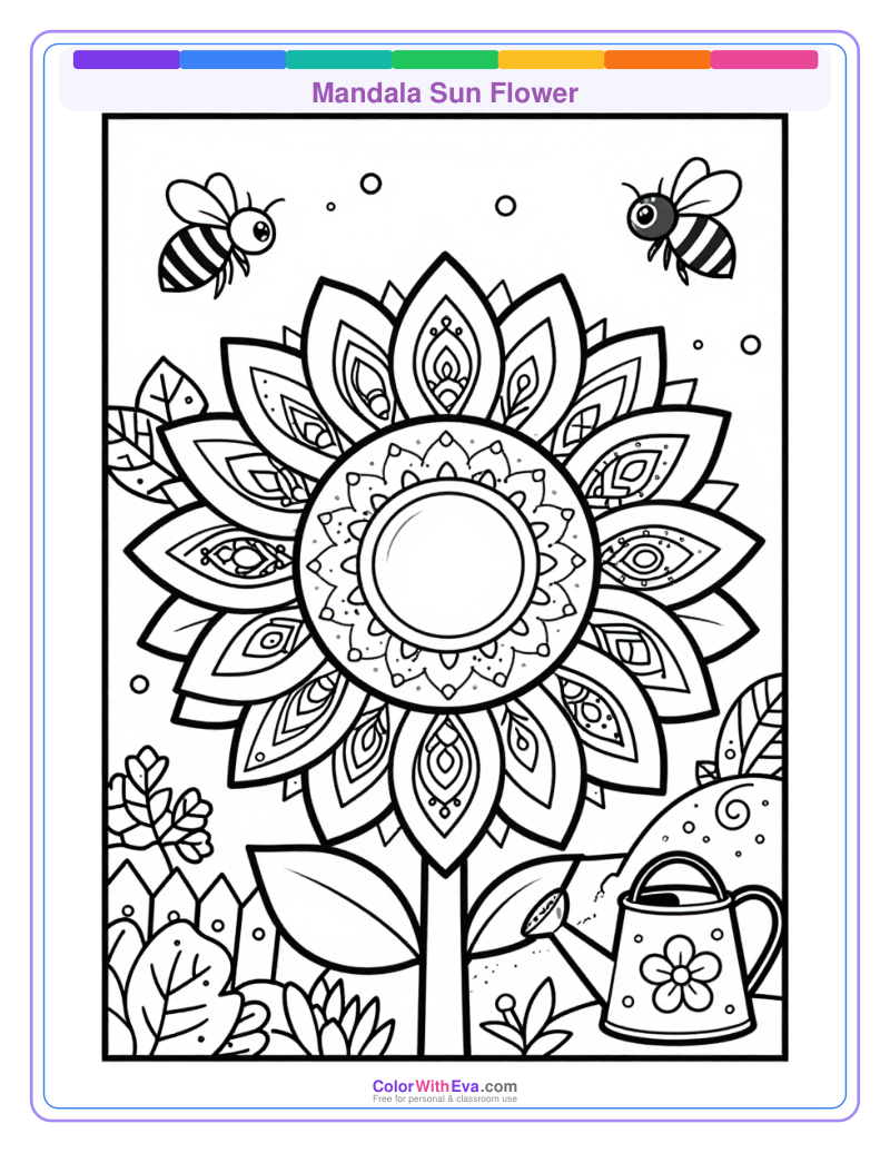Mandala Sun Flower thumbnail