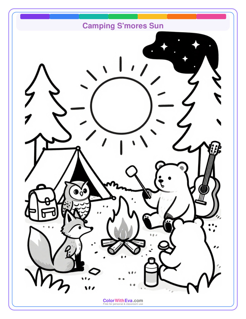 Camping S'mores Sun thumbnail