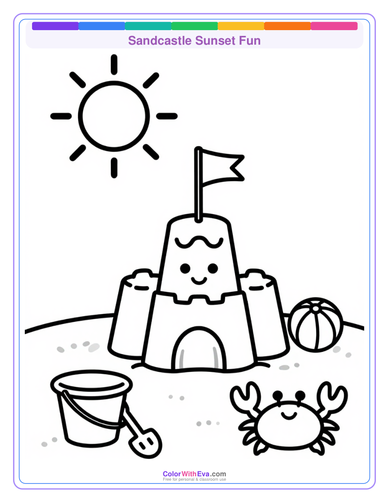 Sandcastle Sunset Fun preview
