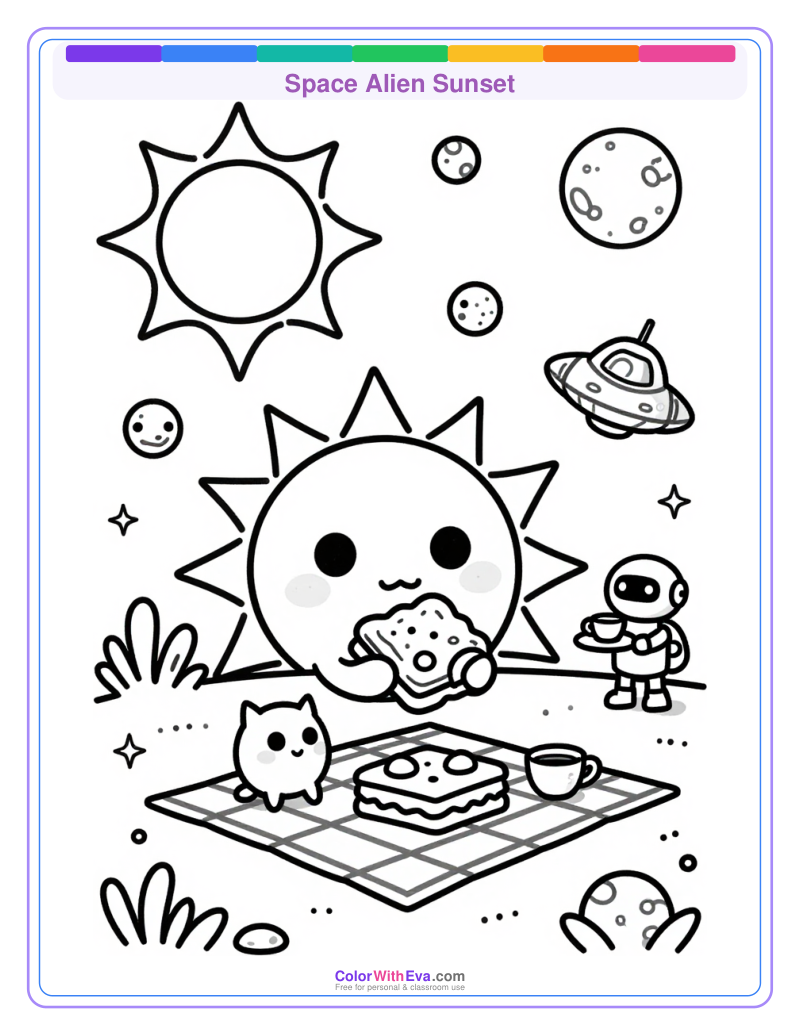 Space Alien Sunset thumbnail