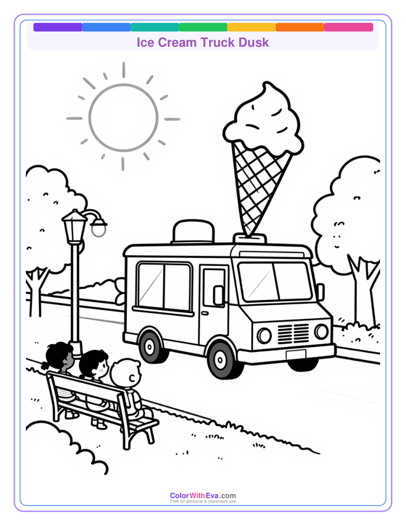Ice Cream Truck Dusk preview