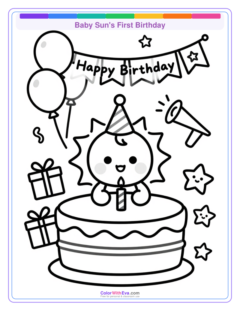 Baby Sun's First Birthday thumbnail