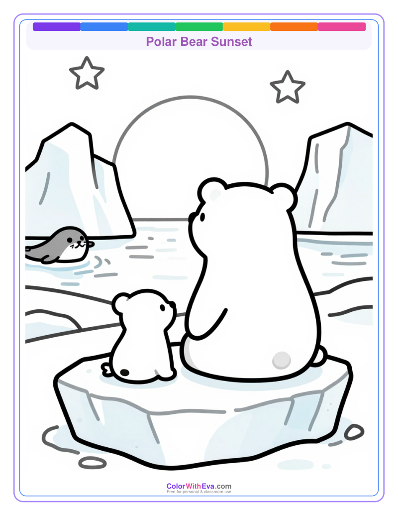 Polar Bear Sunset preview