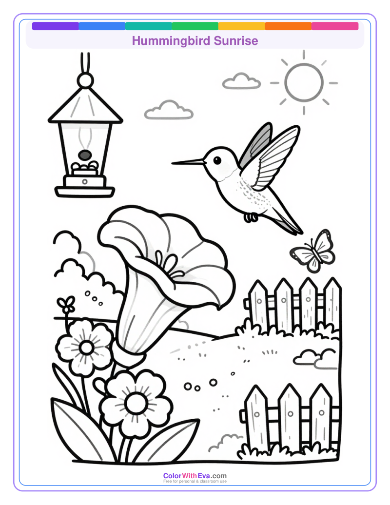 Hummingbird Sunrise preview