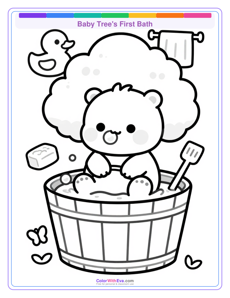 Baby Tree's First Bath preview