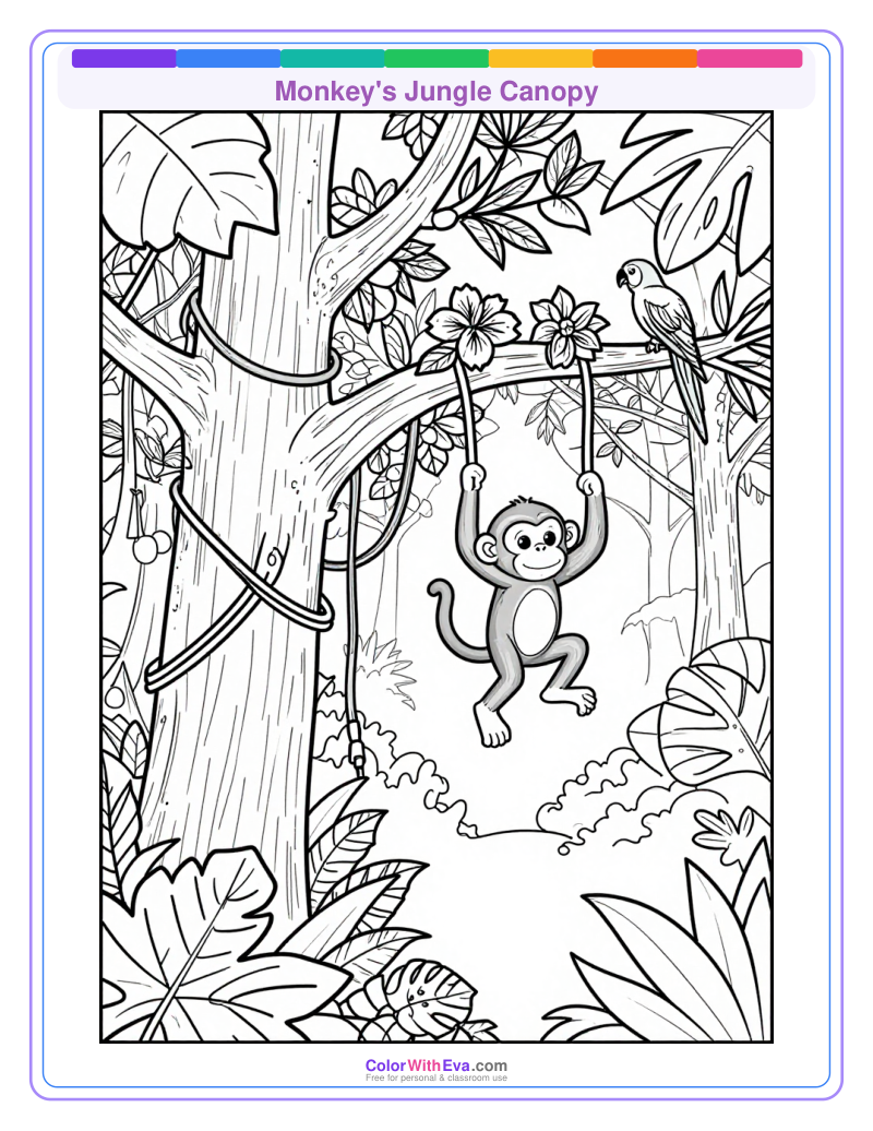 Monkey's Jungle Canopy preview