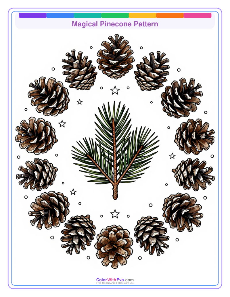 Magical Pinecone Pattern preview