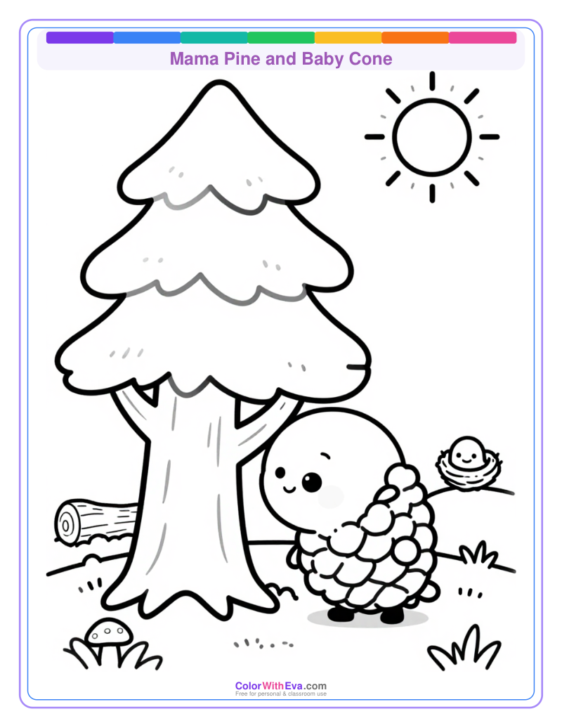 Mama Pine and Baby Cone thumbnail