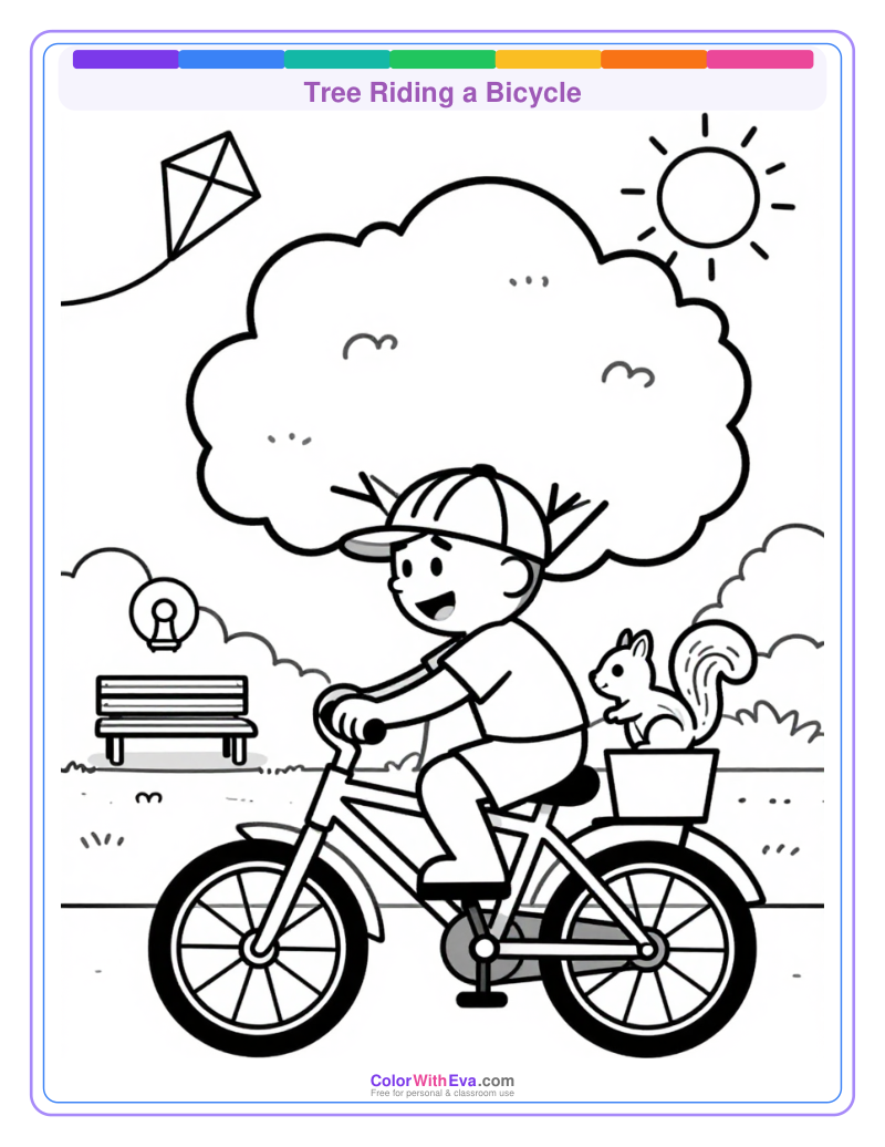 Tree Riding a Bicycle thumbnail