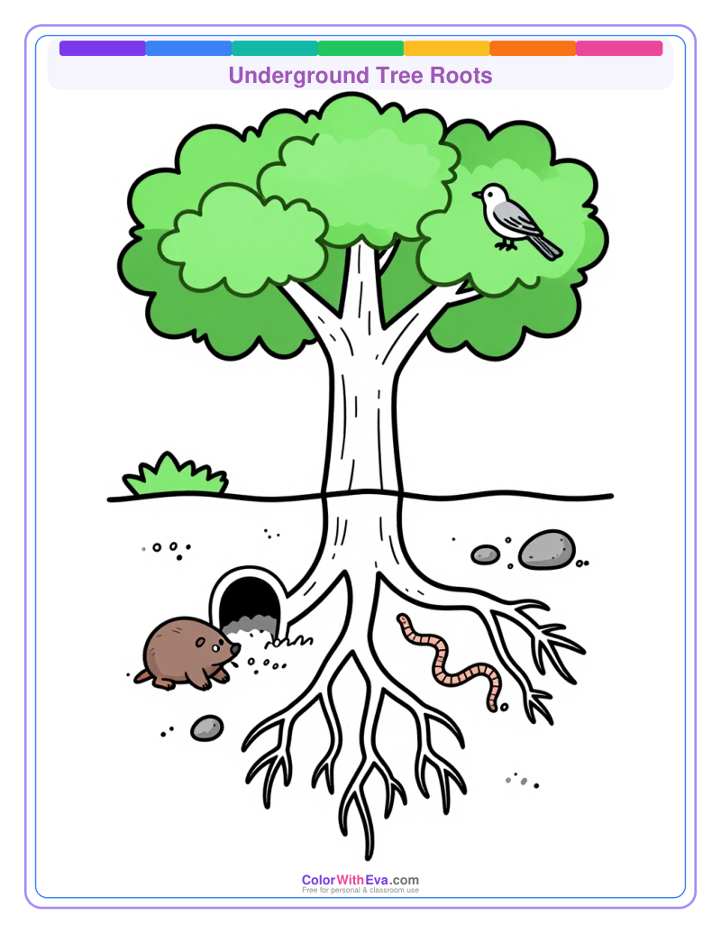 Underground Tree Roots preview