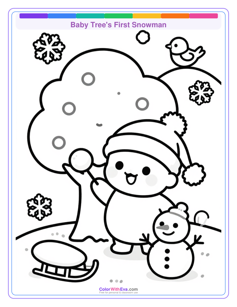 Baby Tree's First Snowman thumbnail