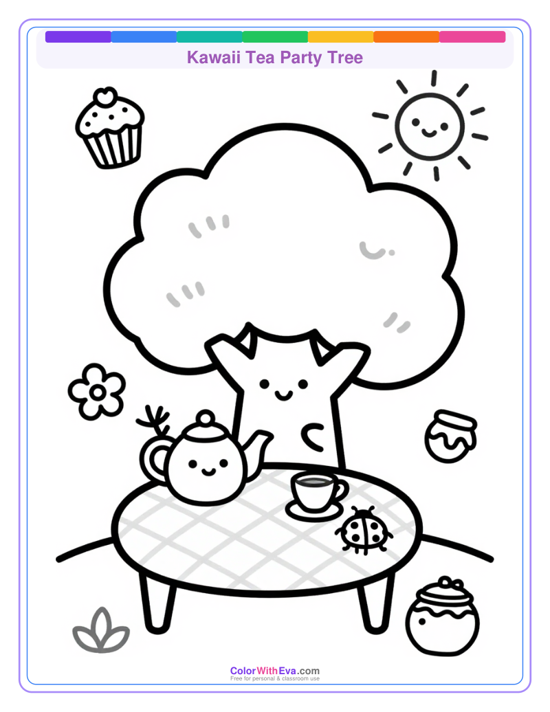 Kawaii Tea Party Tree thumbnail