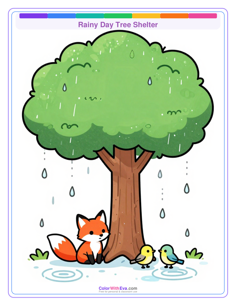 Rainy Day Tree Shelter preview