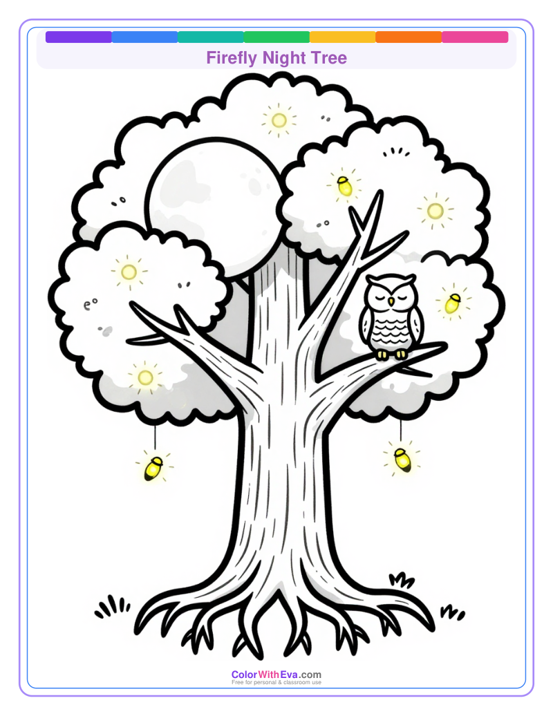 Firefly Night Tree preview