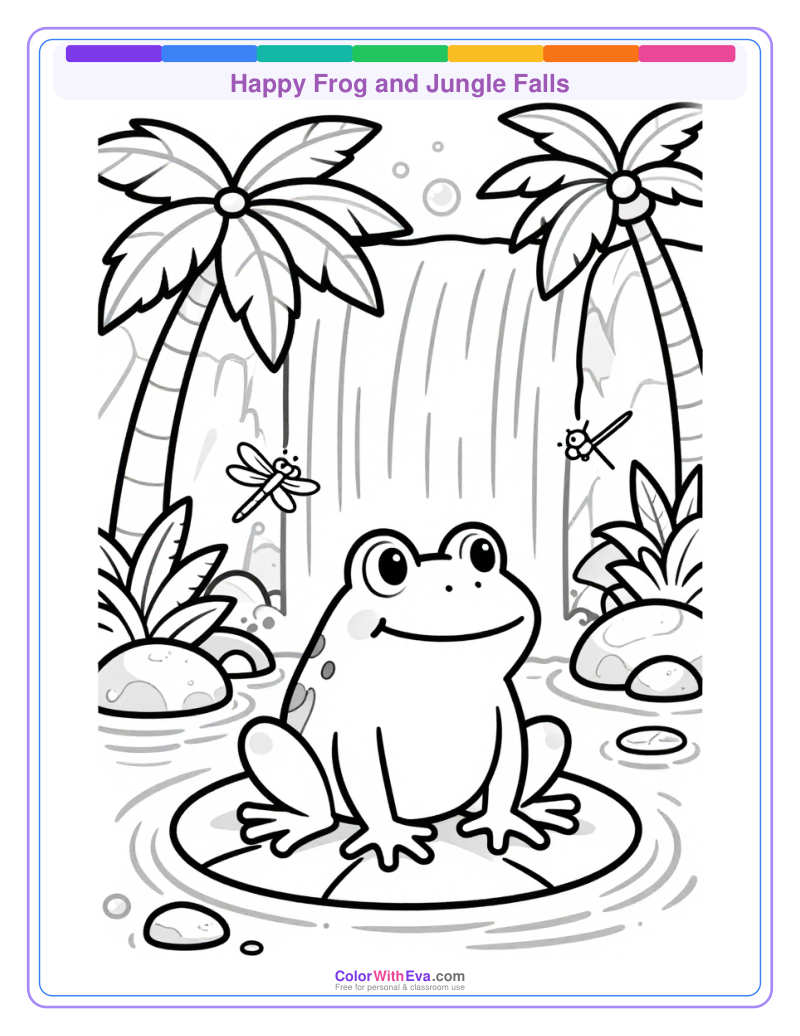 Happy Frog and Jungle Falls preview