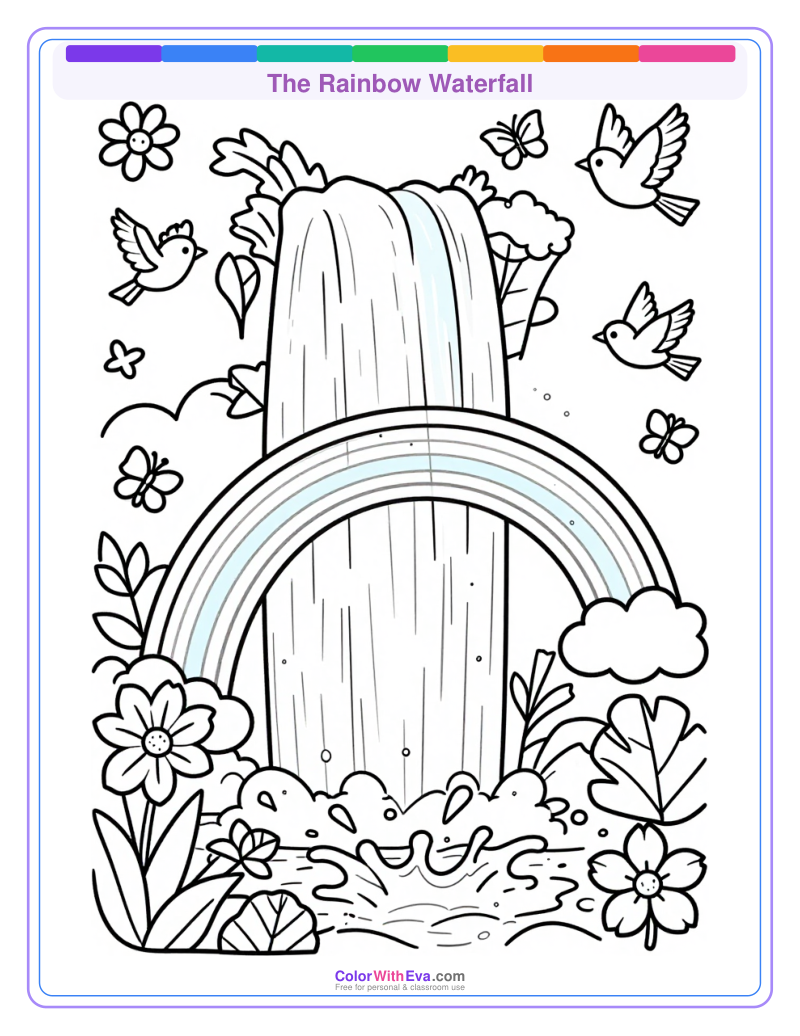 The Rainbow Waterfall preview