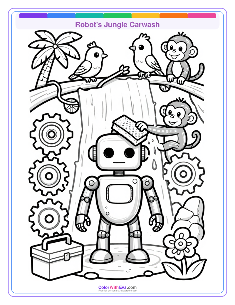 Robot's Jungle Carwash thumbnail