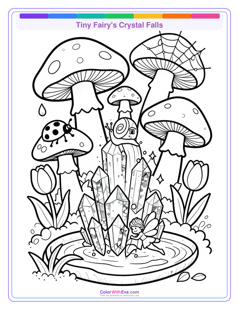 Tiny Fairy's Crystal Falls preview