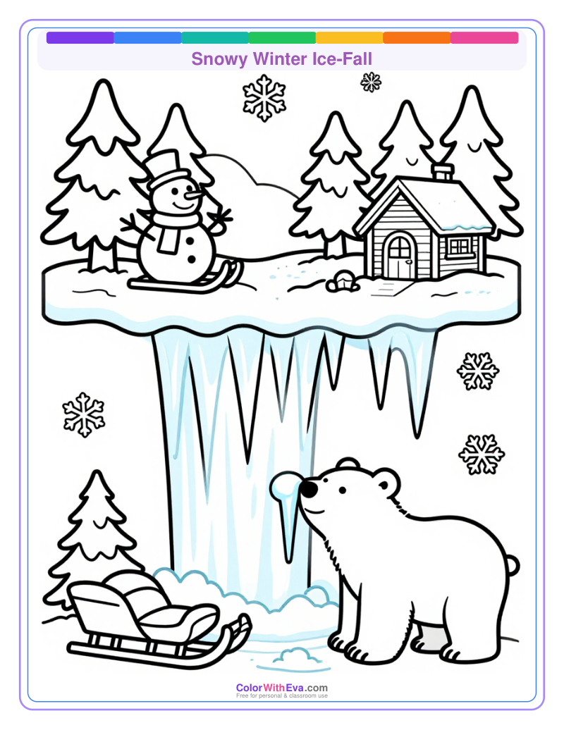 Snowy Winter Ice-Fall thumbnail