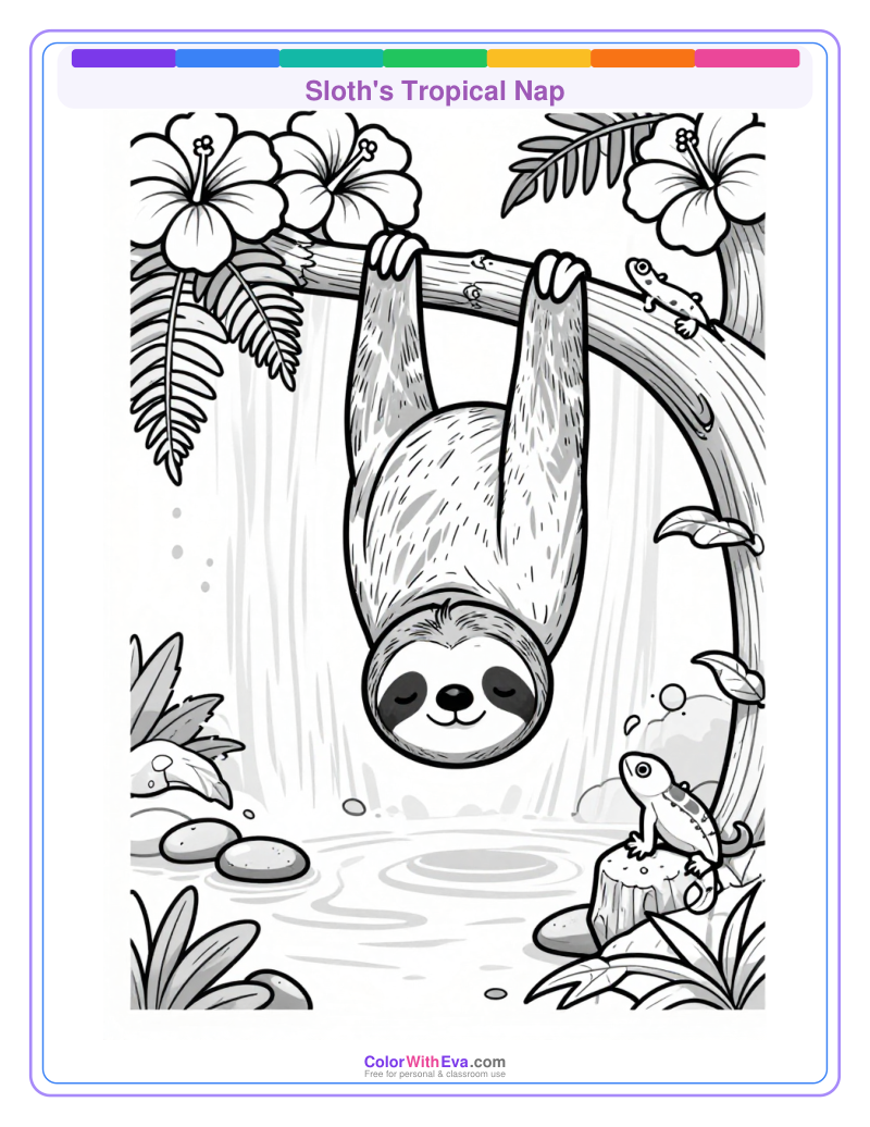 Sloth's Tropical Nap preview