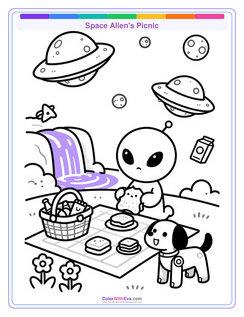Space Alien's Picnic preview