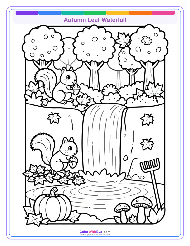 Autumn Leaf Waterfall thumbnail