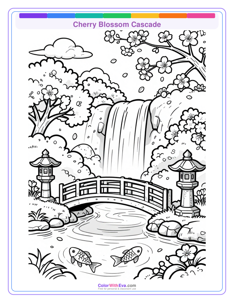 Cherry Blossom Cascade preview
