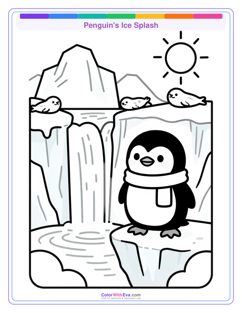 Penguin's Ice Splash preview