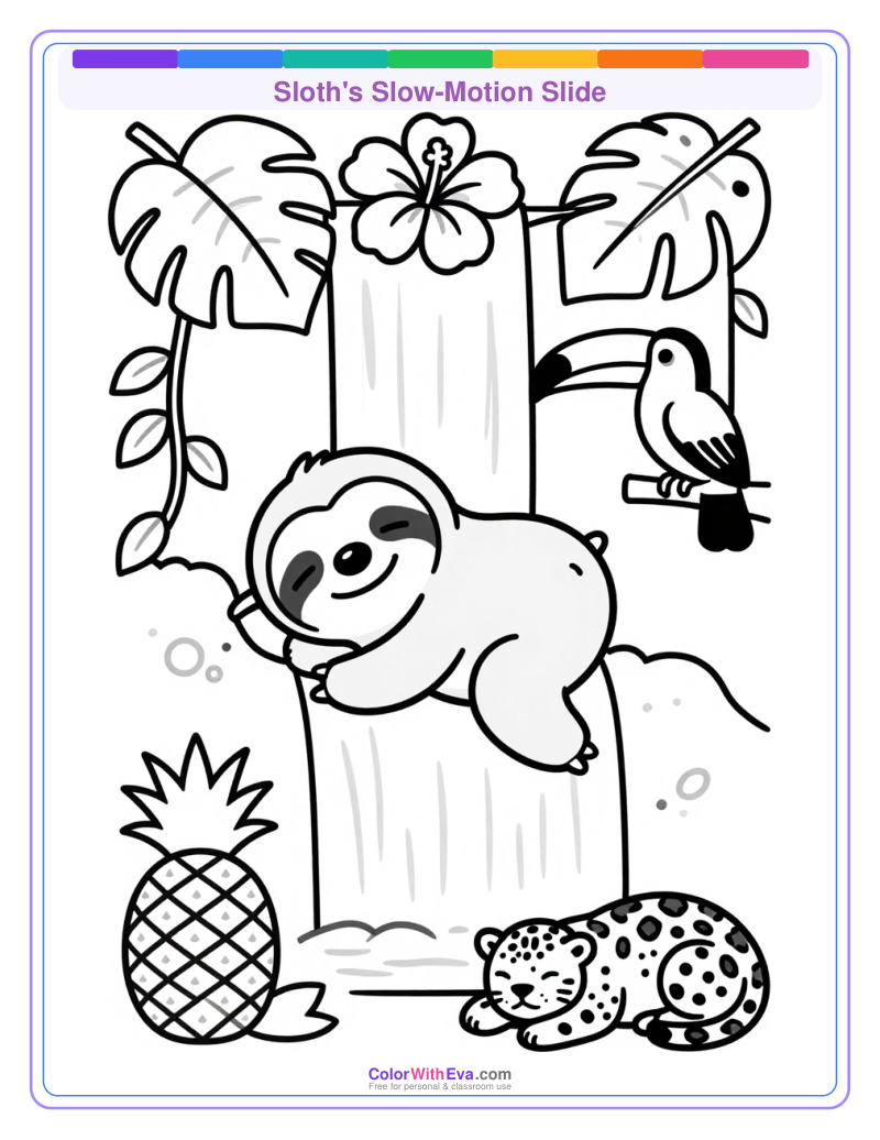 Sloth's Slow-Motion Slide thumbnail