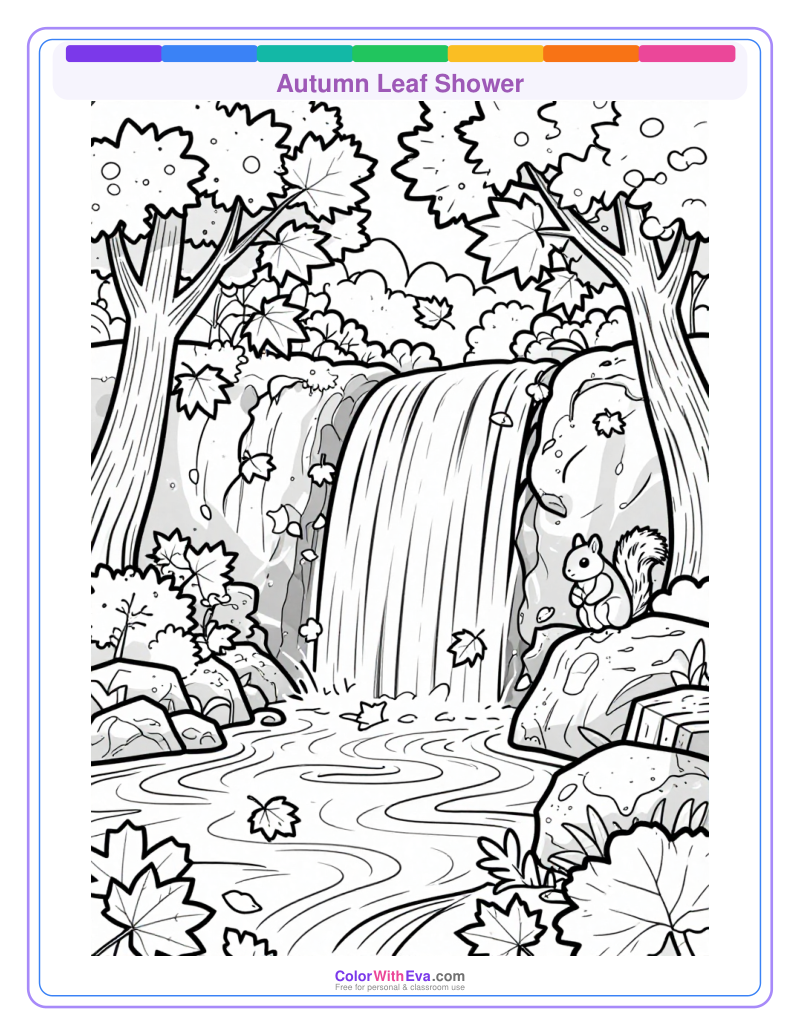 Autumn Leaf Shower preview